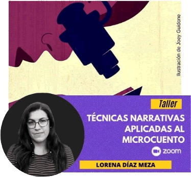 Taller de Técnicas narrativas aplicadas al microcuento en Casa Contada