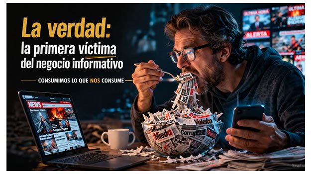 La verdad: la primera víctima del negocio informativo